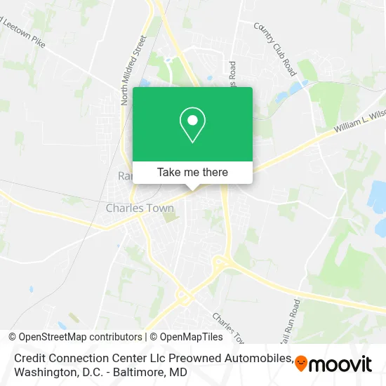 Credit Connection Center Llc Preowned Automobiles map