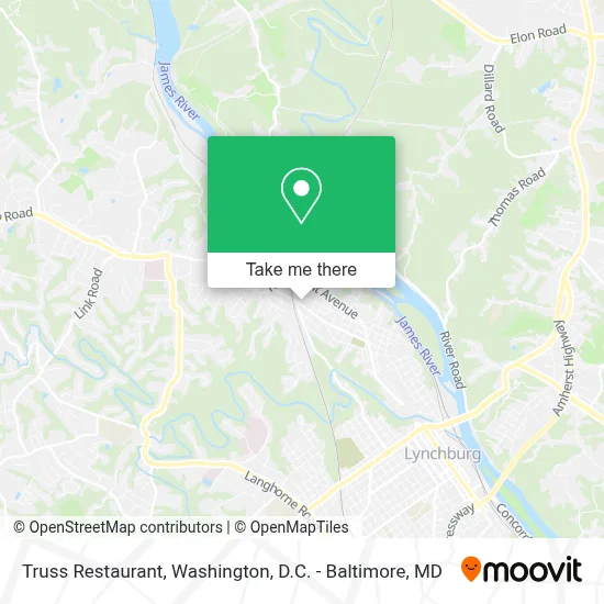 Truss Restaurant map