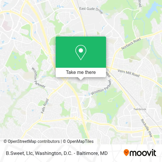 B.Sweet, Llc map