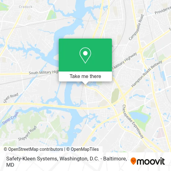 Safety-Kleen Systems map