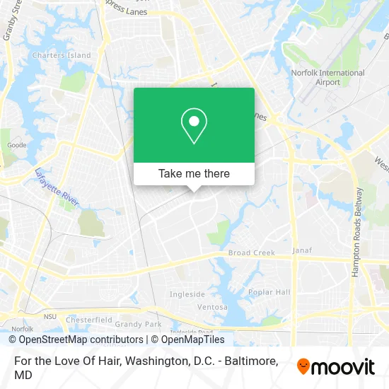 For the Love Of Hair map