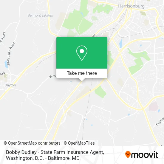 Bobby Dudley - State Farm Insurance Agent map