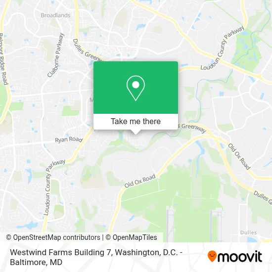 Westwind Farms Building 7 map