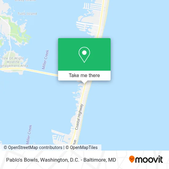 Pablo's Bowls map