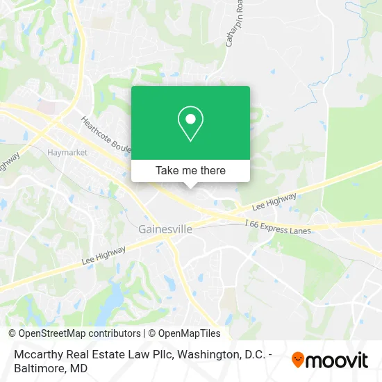 Mccarthy Real Estate Law Pllc map