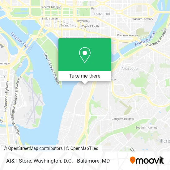 At&T Store map