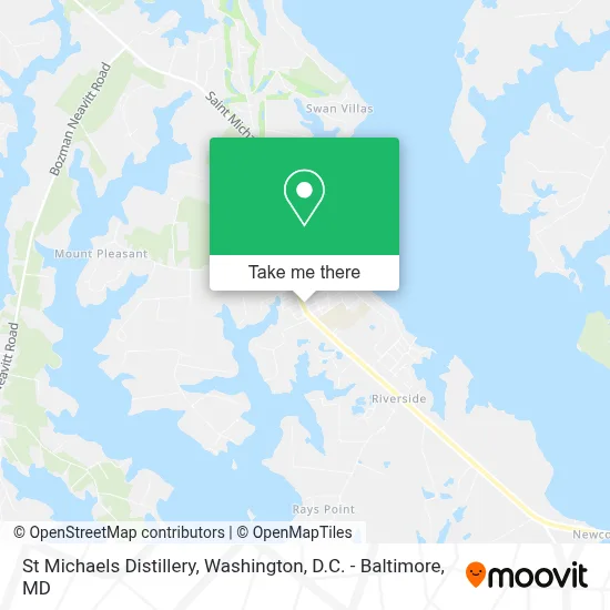St Michaels Distillery map