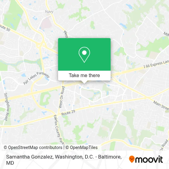 Samantha Gonzalez map