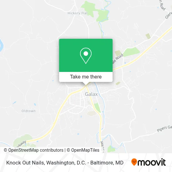 Knock Out Nails map