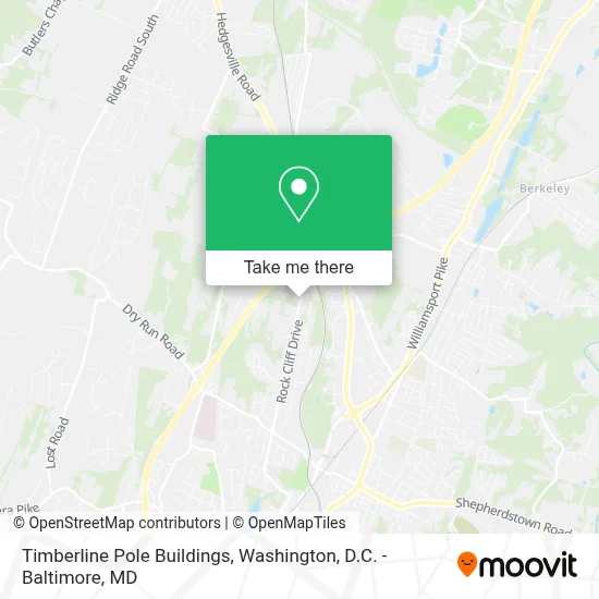 Timberline Pole Buildings map