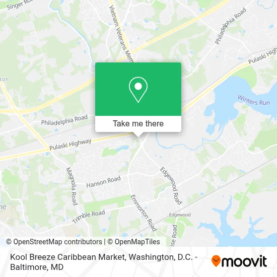 Kool Breeze Caribbean Market map