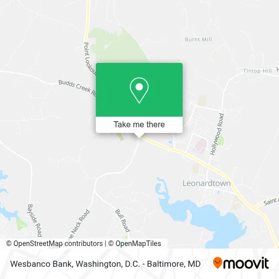 Wesbanco Bank map