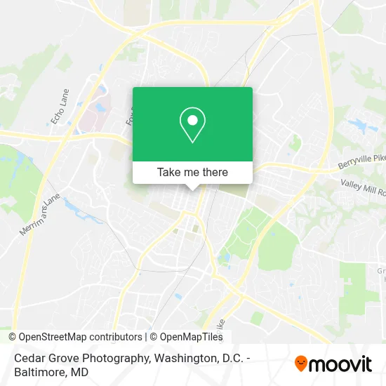 Cedar Grove Photography map