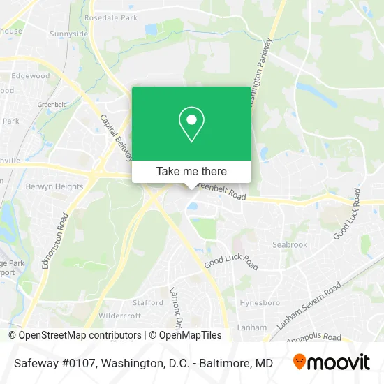 Safeway #0107 map