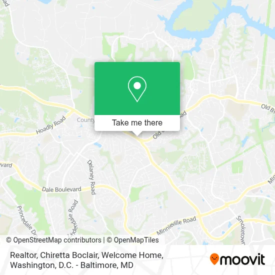 Realtor, Chiretta Boclair, Welcome Home map