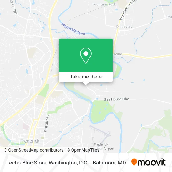 Techo-Bloc Store map