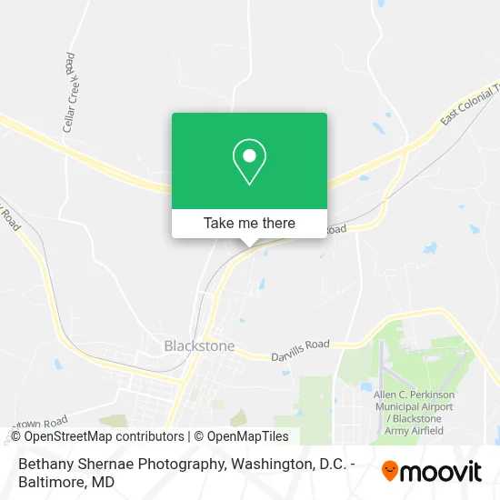 Bethany Shernae Photography map