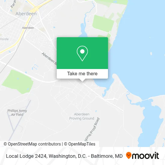Local Lodge 2424 map