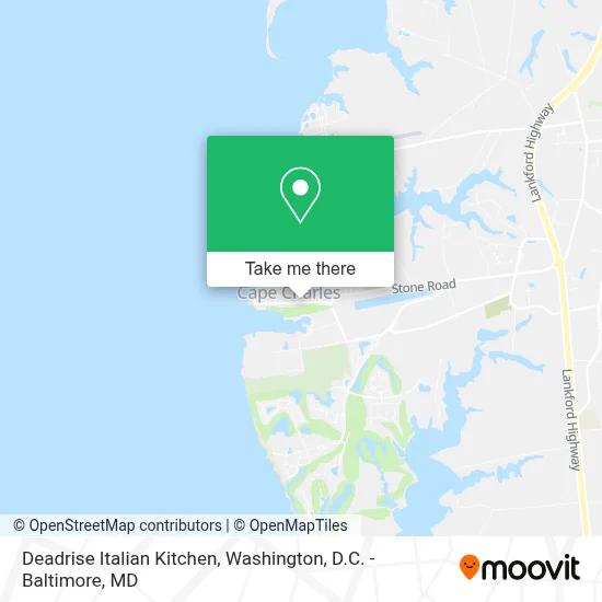 Deadrise Italian Kitchen map