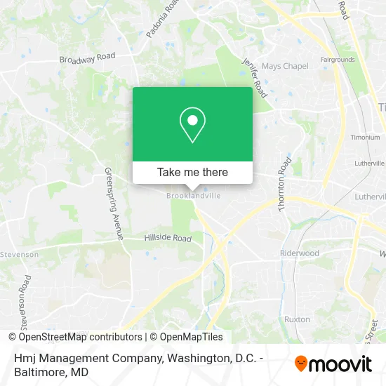 Hmj Management Company map