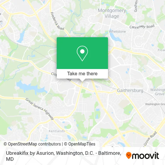 Ubreakifix by Asurion map