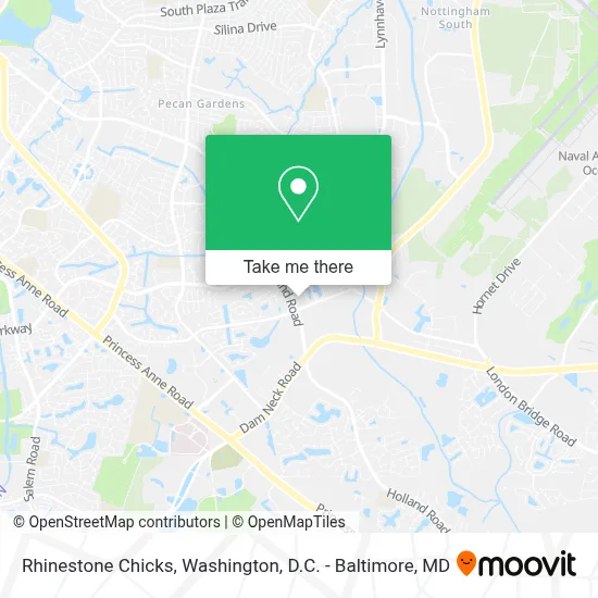 Rhinestone Chicks map