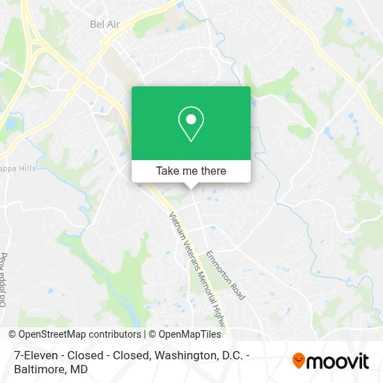 7-Eleven - Closed - Closed map
