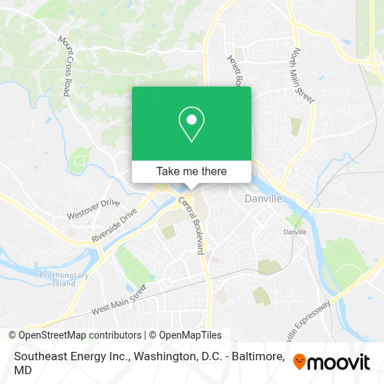 Southeast Energy Inc. map