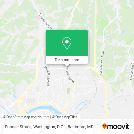 Sunrise Stores map