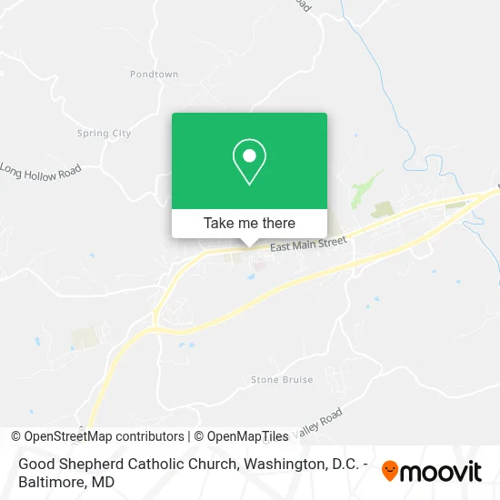 Good Shepherd Catholic Church map