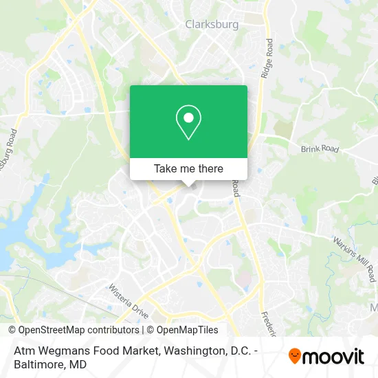 Atm Wegmans Food Market map