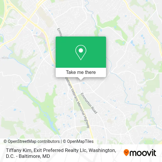Tiffany Kim, Exit Preferred Realty Llc map