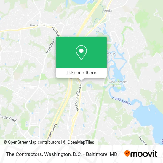 The Contractors map