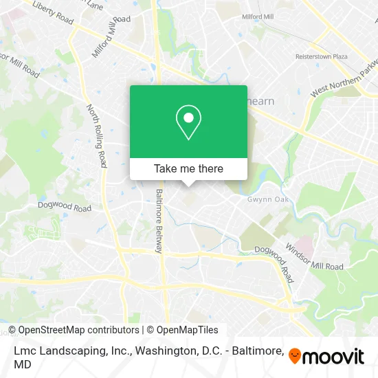 Lmc Landscaping, Inc. map