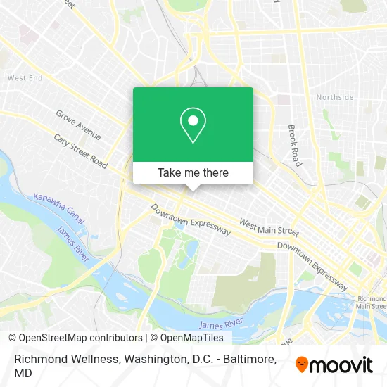 Richmond Wellness map