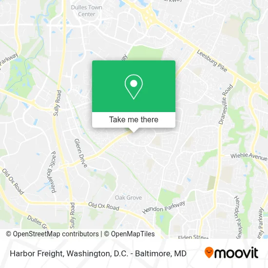 Harbor Freight map