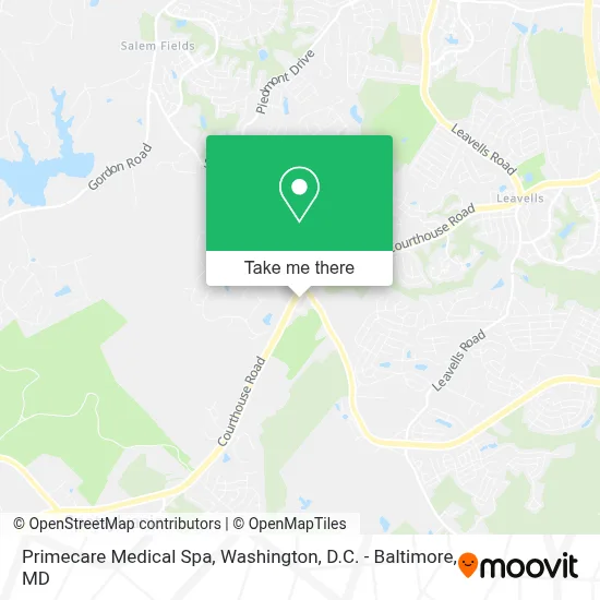 Primecare Medical Spa map