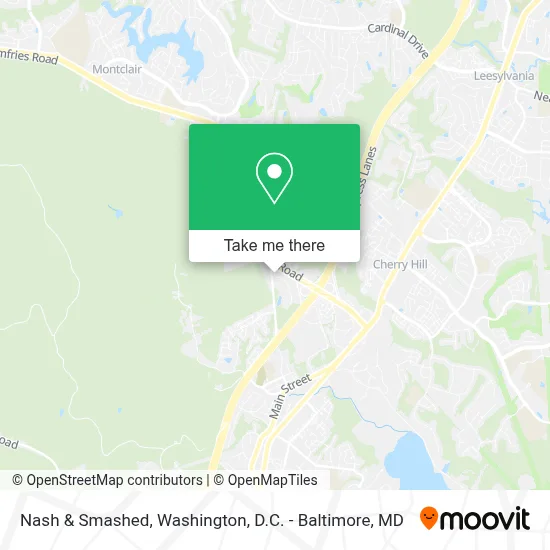 Nash & Smashed map