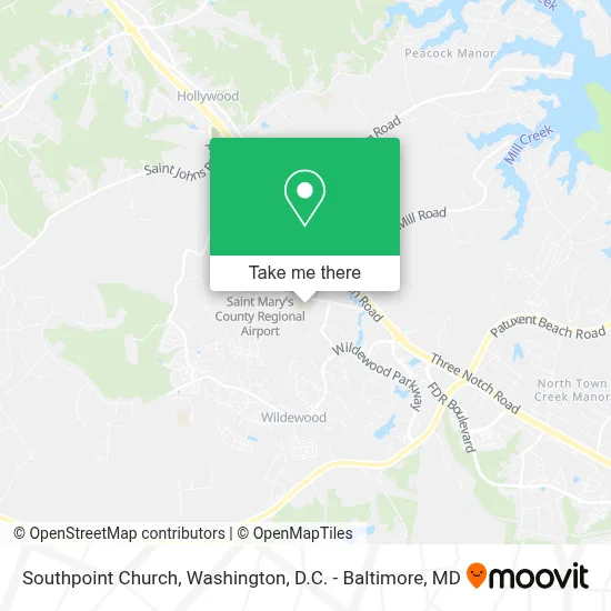 Southpoint Church map