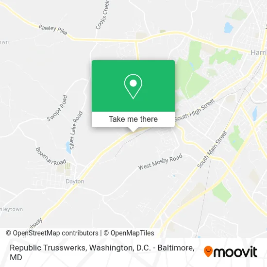Republic Trusswerks map