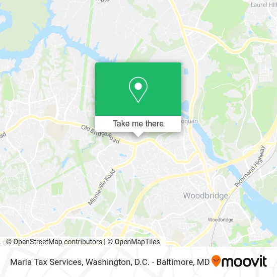 Maria Tax Services map