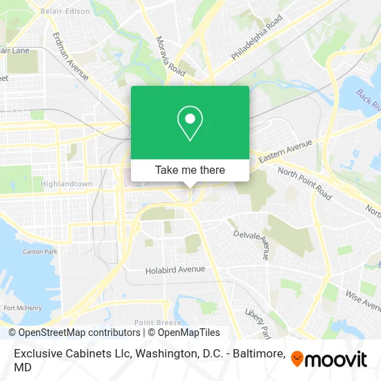 Exclusive Cabinets Llc map