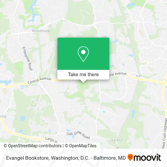 Evangel Bookstore map