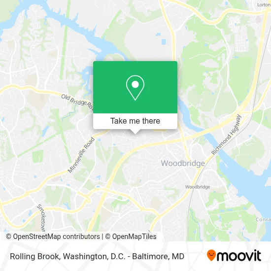 Rolling Brook map