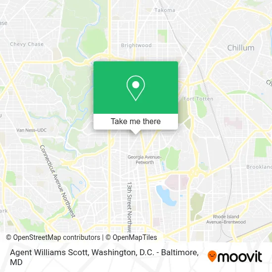 Agent Williams Scott map