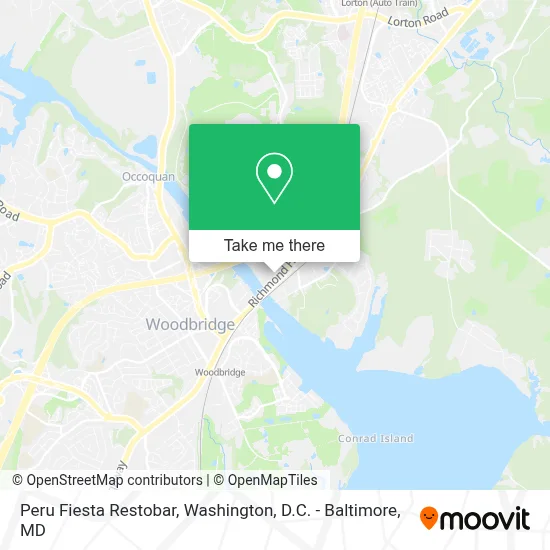 Peru Fiesta Restobar map