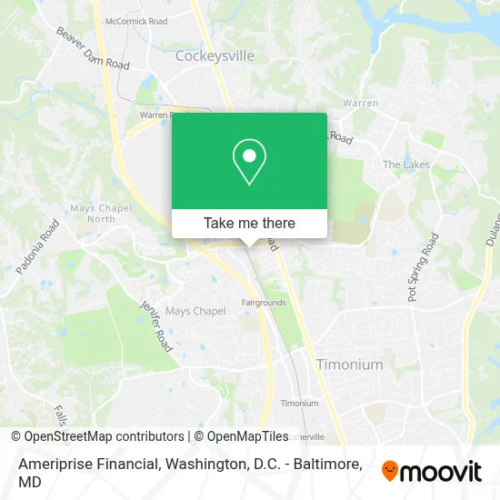 Ameriprise Financial map