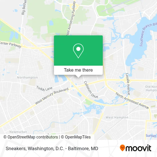 Sneakers map
