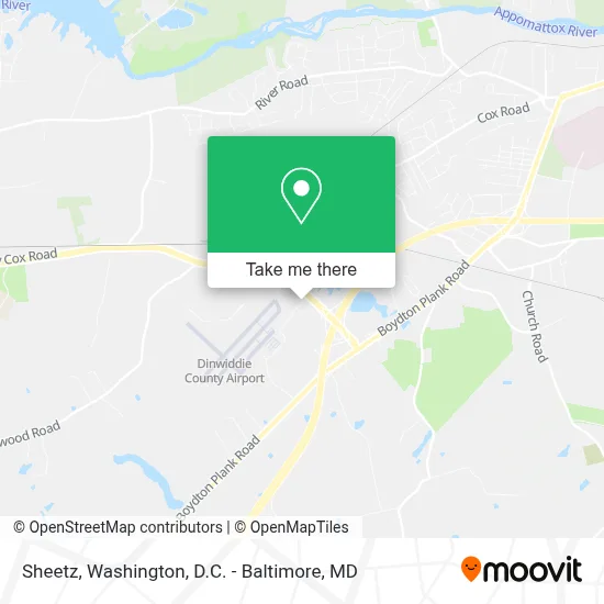 Sheetz map