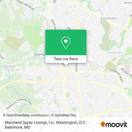 Maryland Spray Linings, Llc map